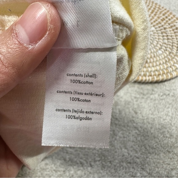 WeWoreWhat Corduroy Snap Button Down Shirt Shacket Oversized in Ivory M/L - Picture 11 of 16